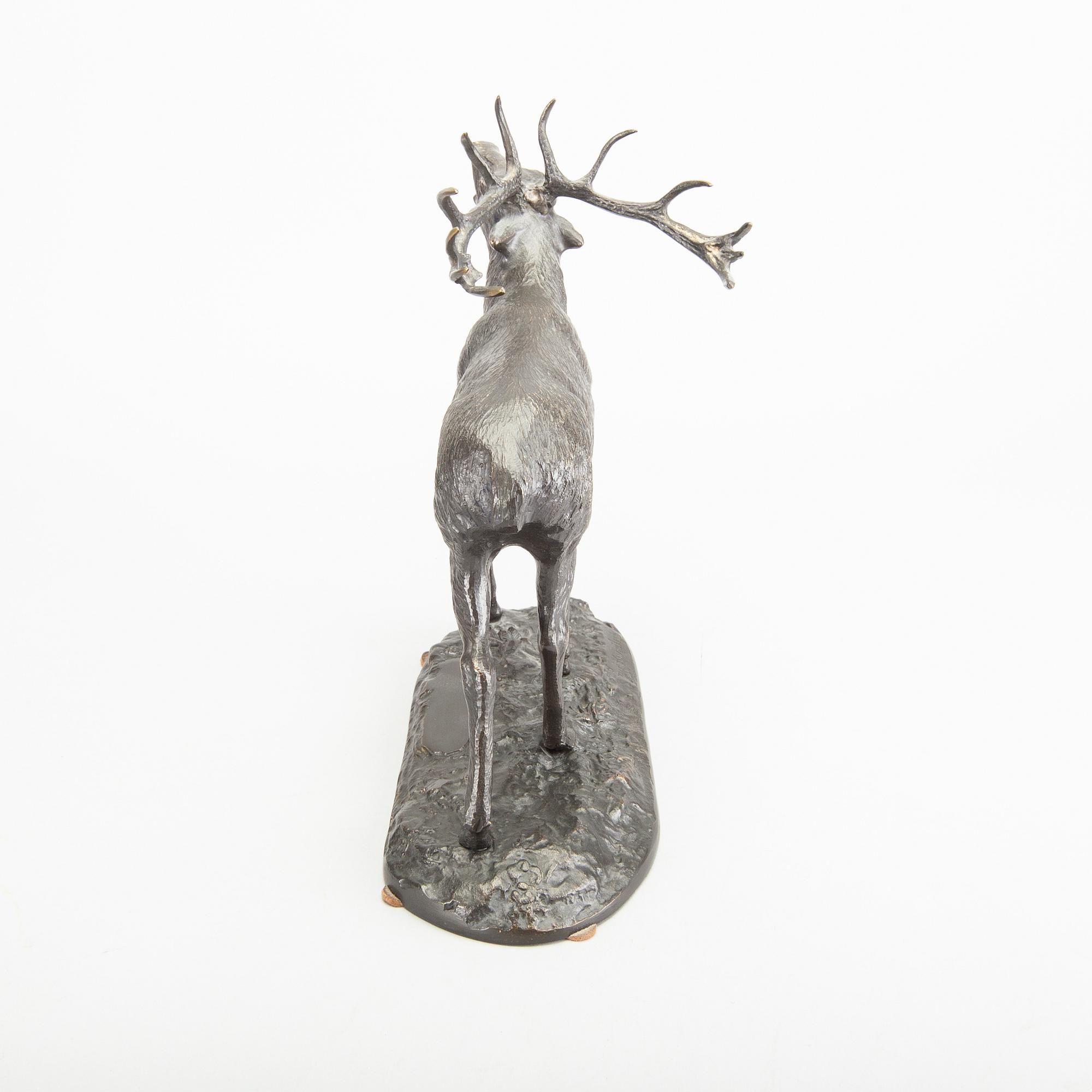 SKULPTUR, brons, signerad  A.K Korniluk, Bracia Korniluk Siedlce.