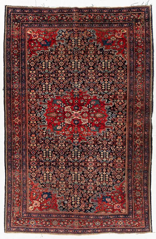 A Bidjar rug, West persia, c. 180 x 127.