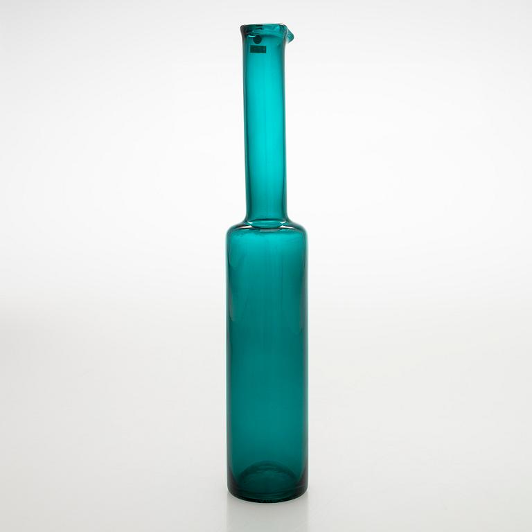 Nanny Still, a model '1734' glass bottle, signed Nanny Still Riihimäen Lasi O.Y.