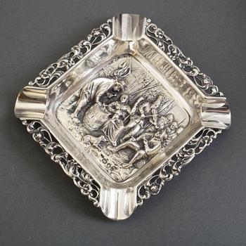 BESTICK, 19 delar, silver, 1800-1900-tal.