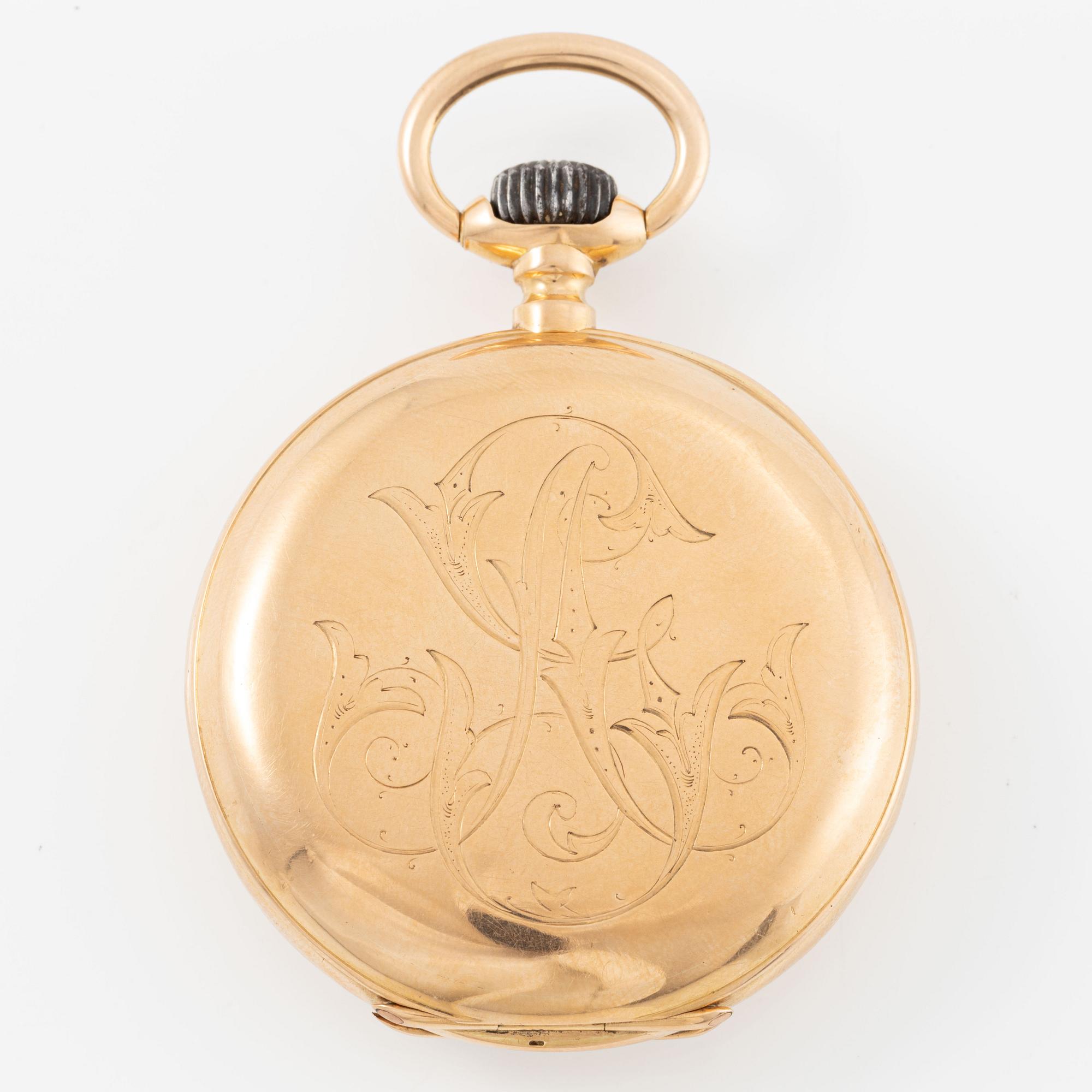 Halda, pocket watch, 50 mm.