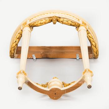 Trymåspegel med konsolbord, 1900-talets början.