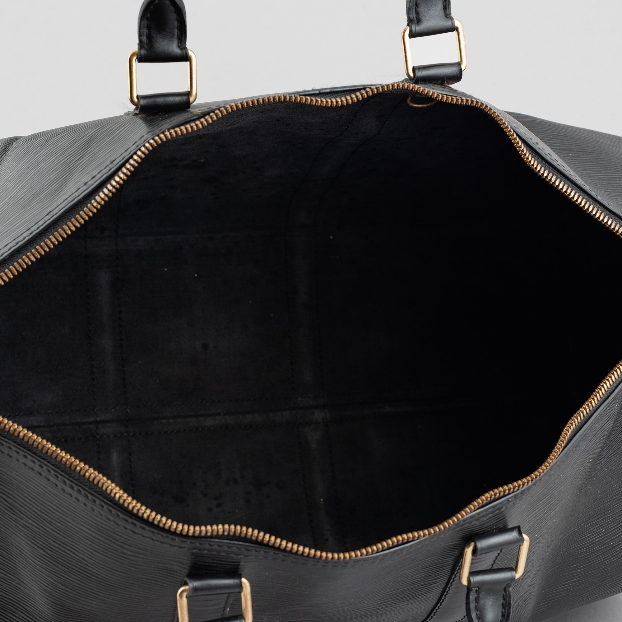 Louis Vuitton, weekend bag, "Keepall Epi 50", vintage.