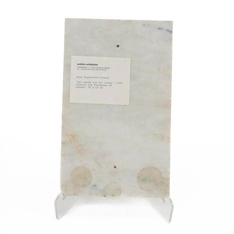 Anna Tegeström Wolgers, "Det hårda och det mjuka".