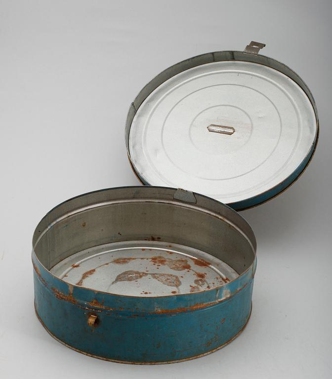 PLÅTBURK, jugend, sekelskiftet 1900.