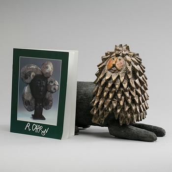 ROGER CAPRON, skulptur, keramik, signerad.
