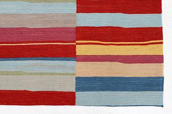 Rug, flat weave, 290 x 140 cm.