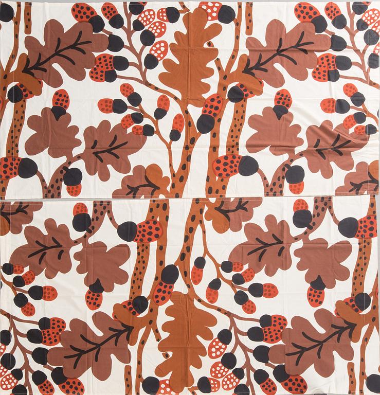 KATSUJI WAKISAKA, Marimekko "Sademetsä", gardiner 2 längder, 1900-talets senare del.