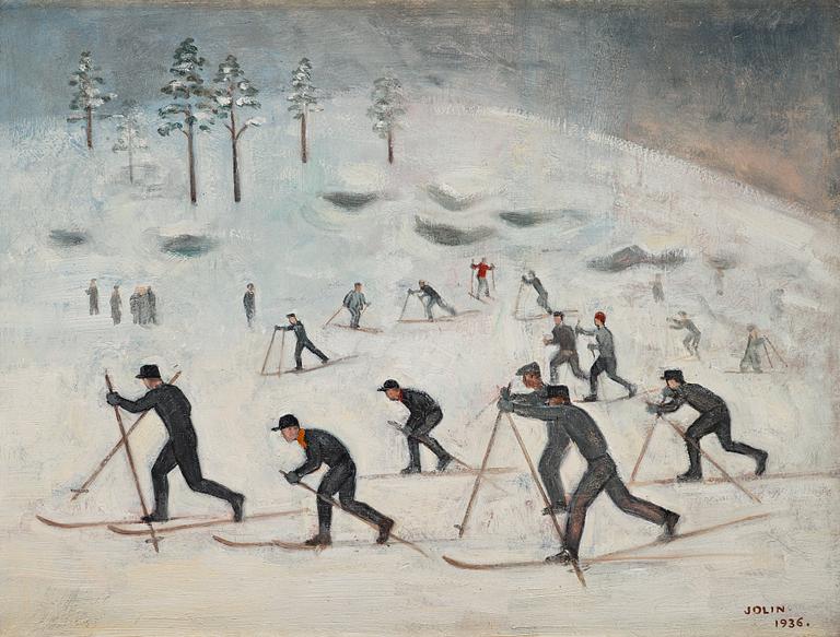 Einar Jolin, Skiers.