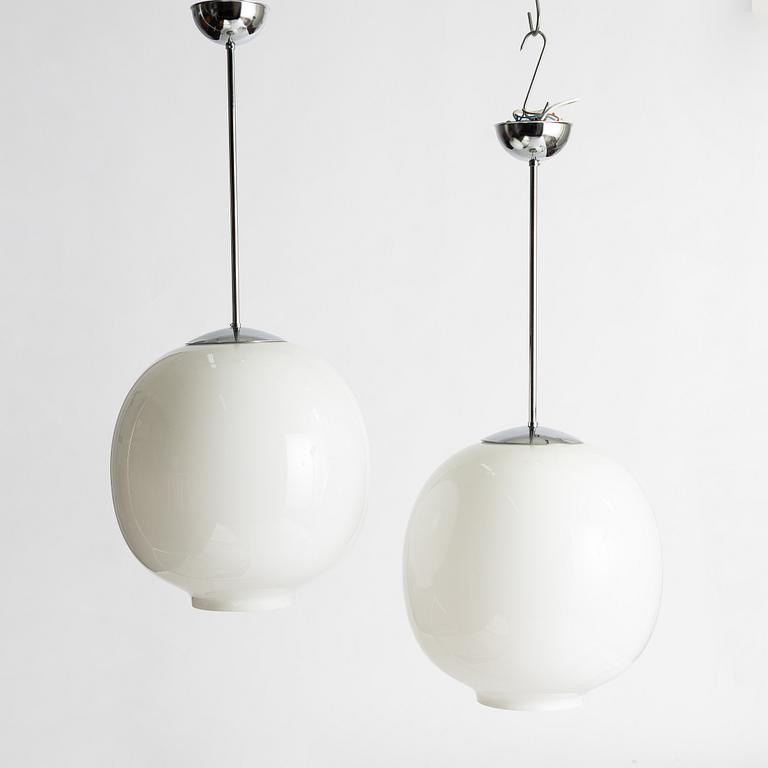 Taklampor, ett par, Zero, Pukeberg H470.