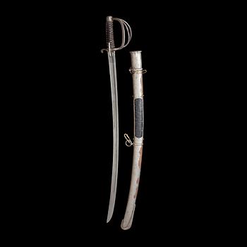 MANSKAPSSABEL, m/1825. Svensk, för kavalleri.