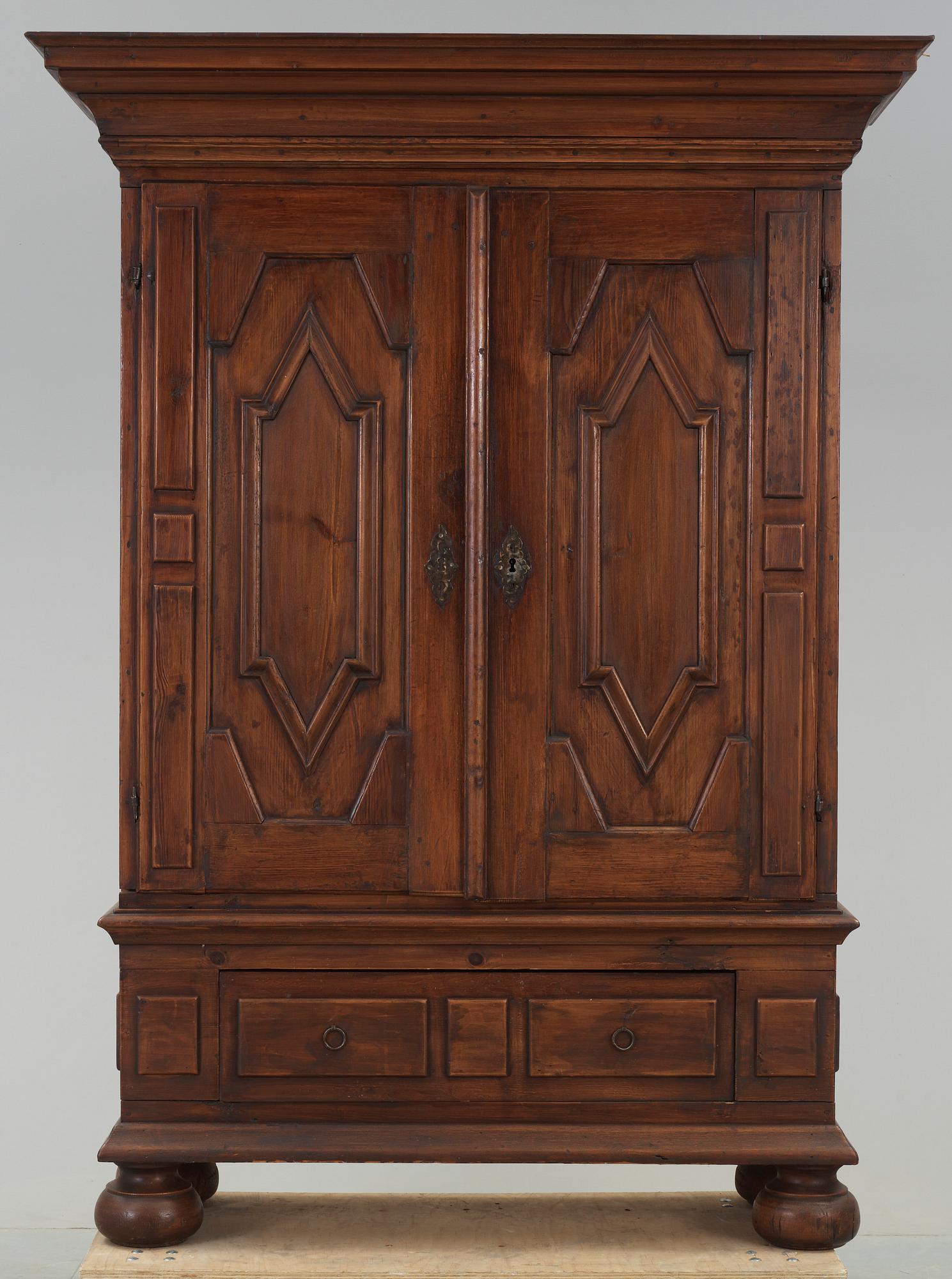 SKÅP, barock, 1700-tal.