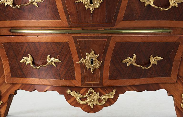 A Swedish Rococo 18th Century commode.