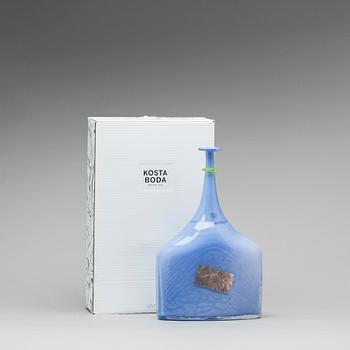 BERTIL VALLIEN, flaska, "Satellite" Kosta Boda Artist's Choice.