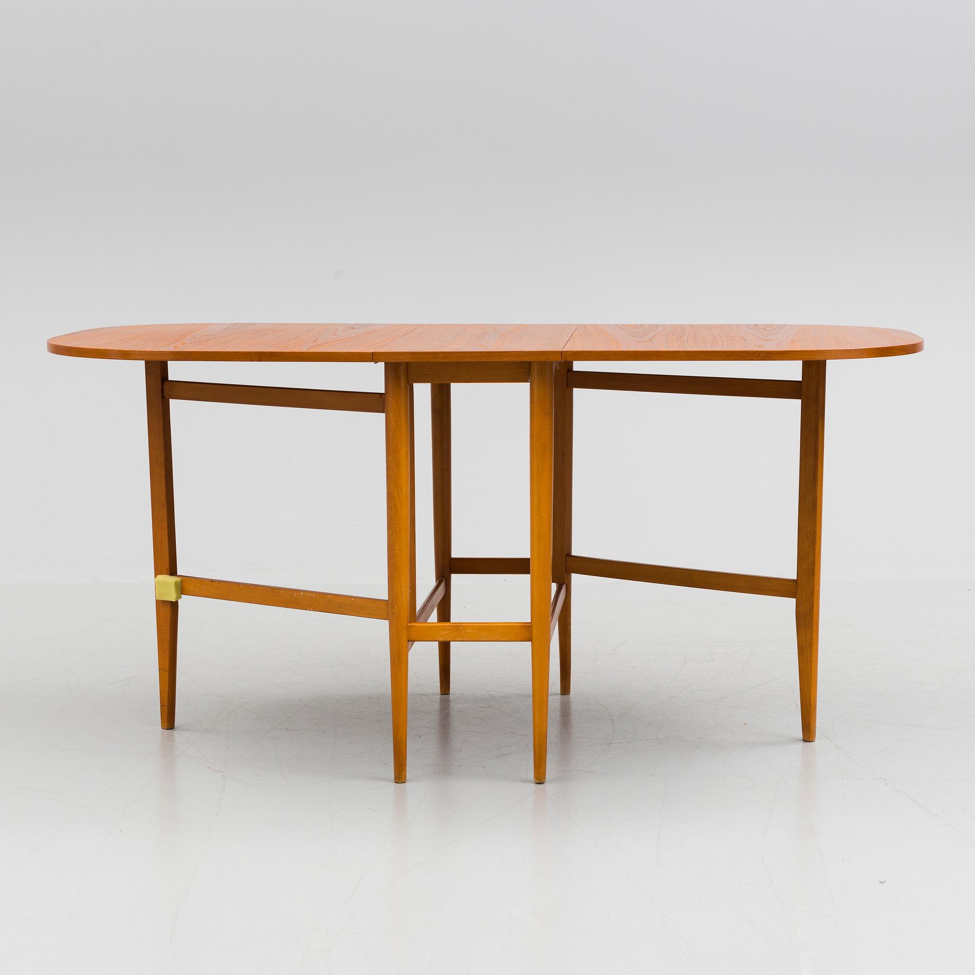 A second half of the 20th century table.