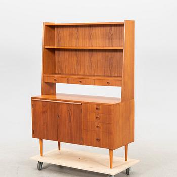 A teak bookshelf/cabinet 1950/60s.