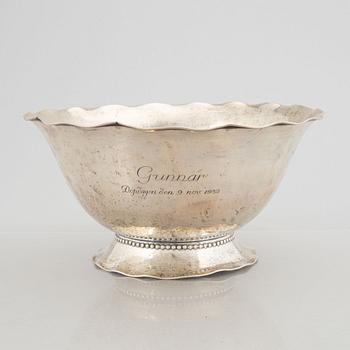 Skål, silver, CG Hallberg, Stockholm 1932.