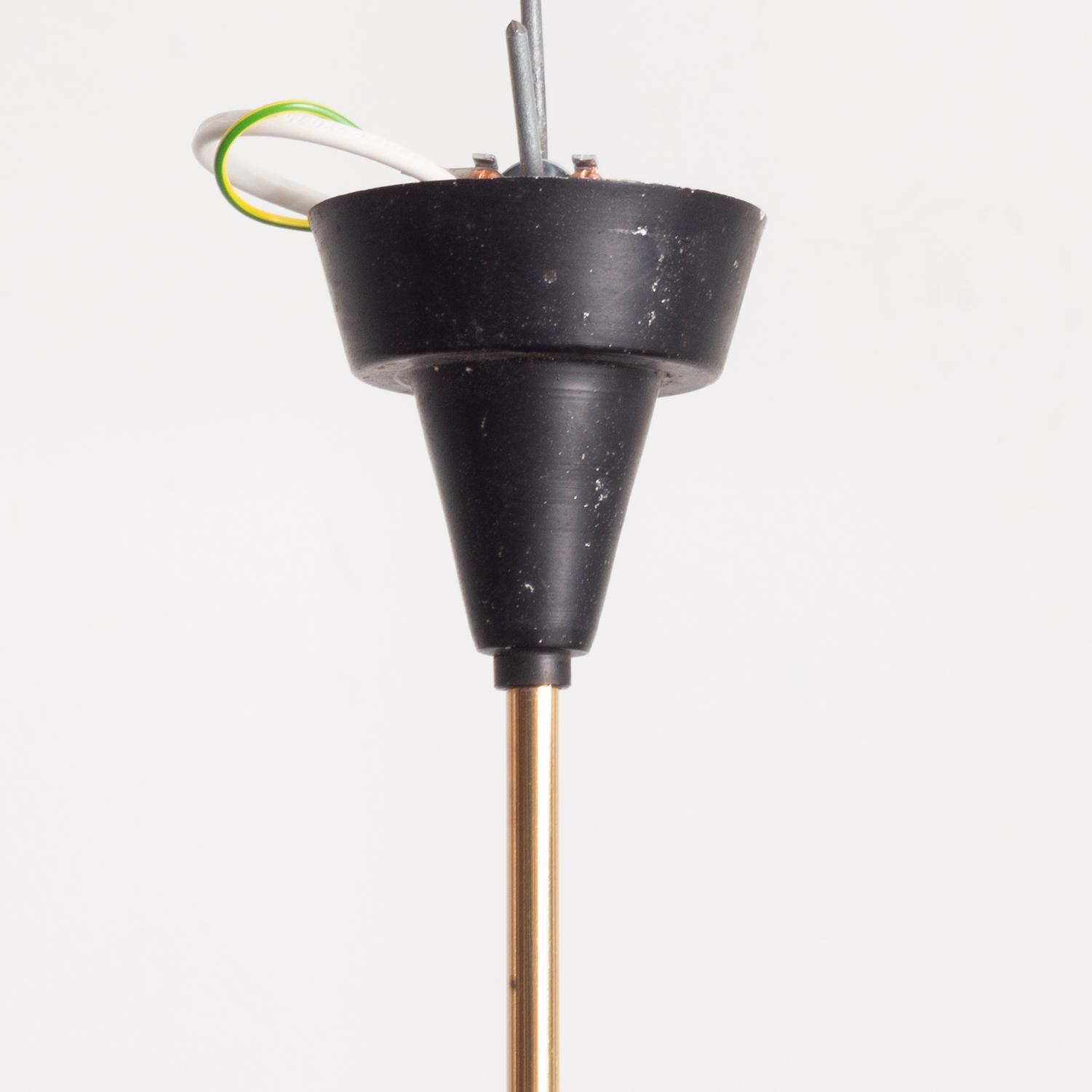 Ceiling lamp, Italy, second half of the 20th century.