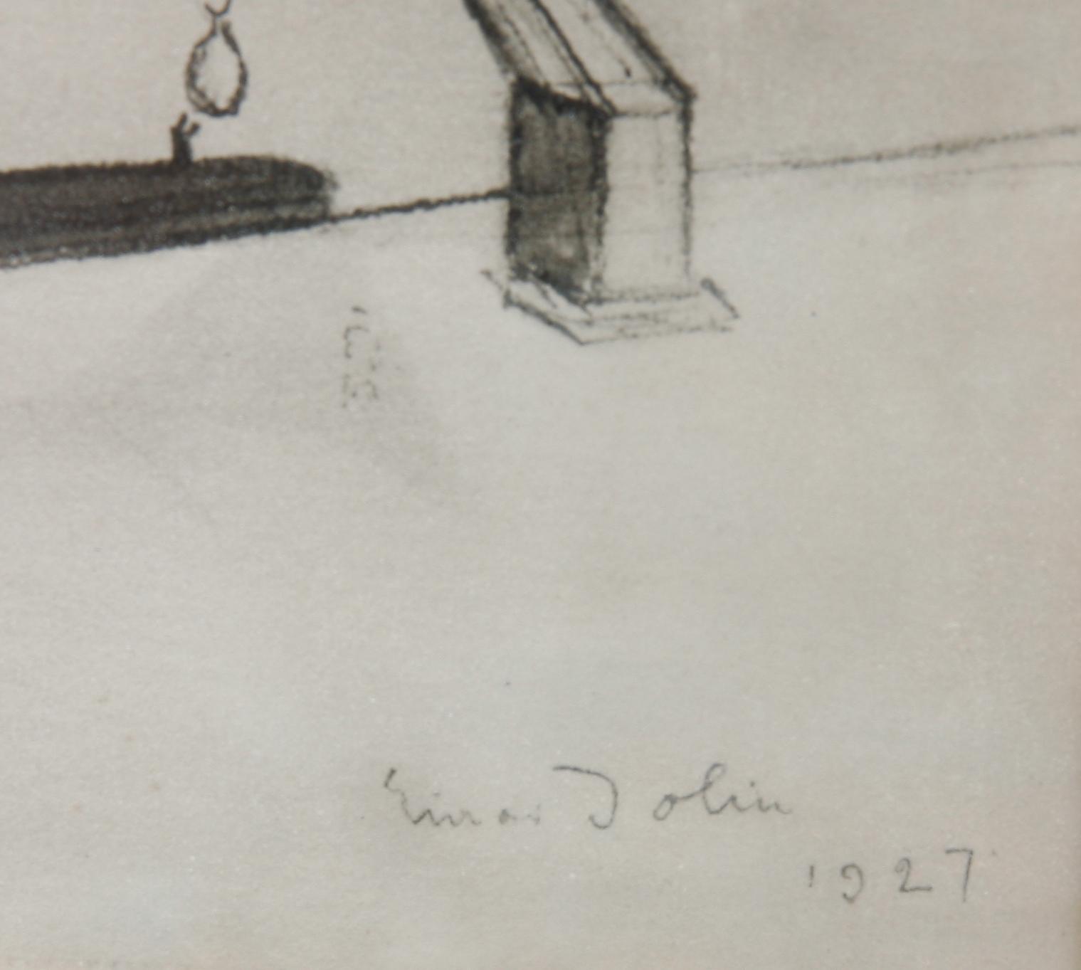 JOLIN, EINAR, ljustryck, sign o dat i trycket 1927.