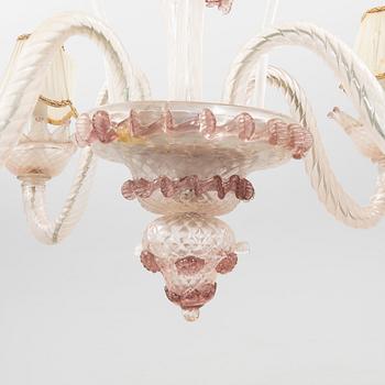 Chandelier in Venetian style, first half of the 20th century.
