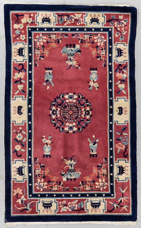 Rug, old China, ca 155 x 95 cm.