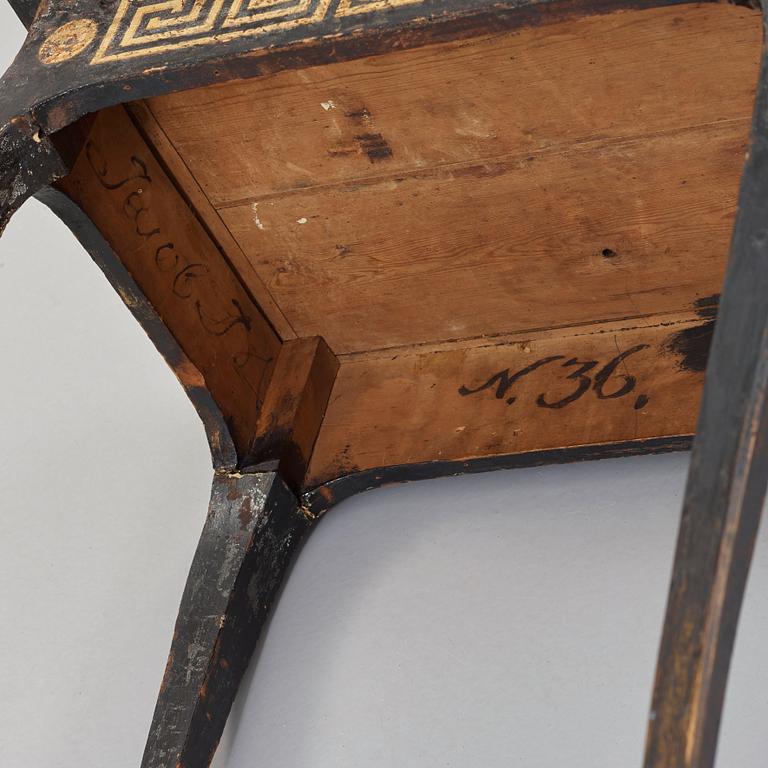 BRICKBORD. Sverige, 1700-talets andra hälft. Rokoko.