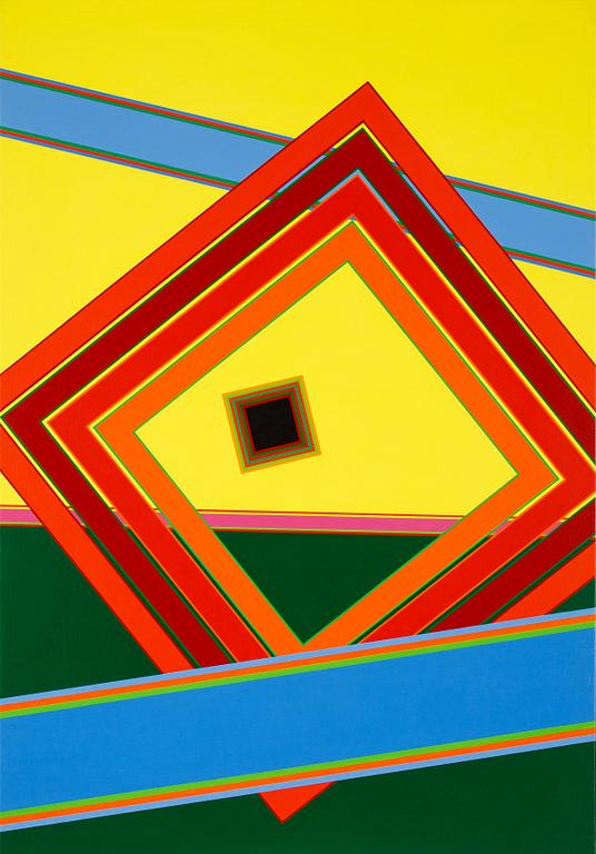 Peter Freudenthal, oil on canvas, signed and dated 1987 verso.