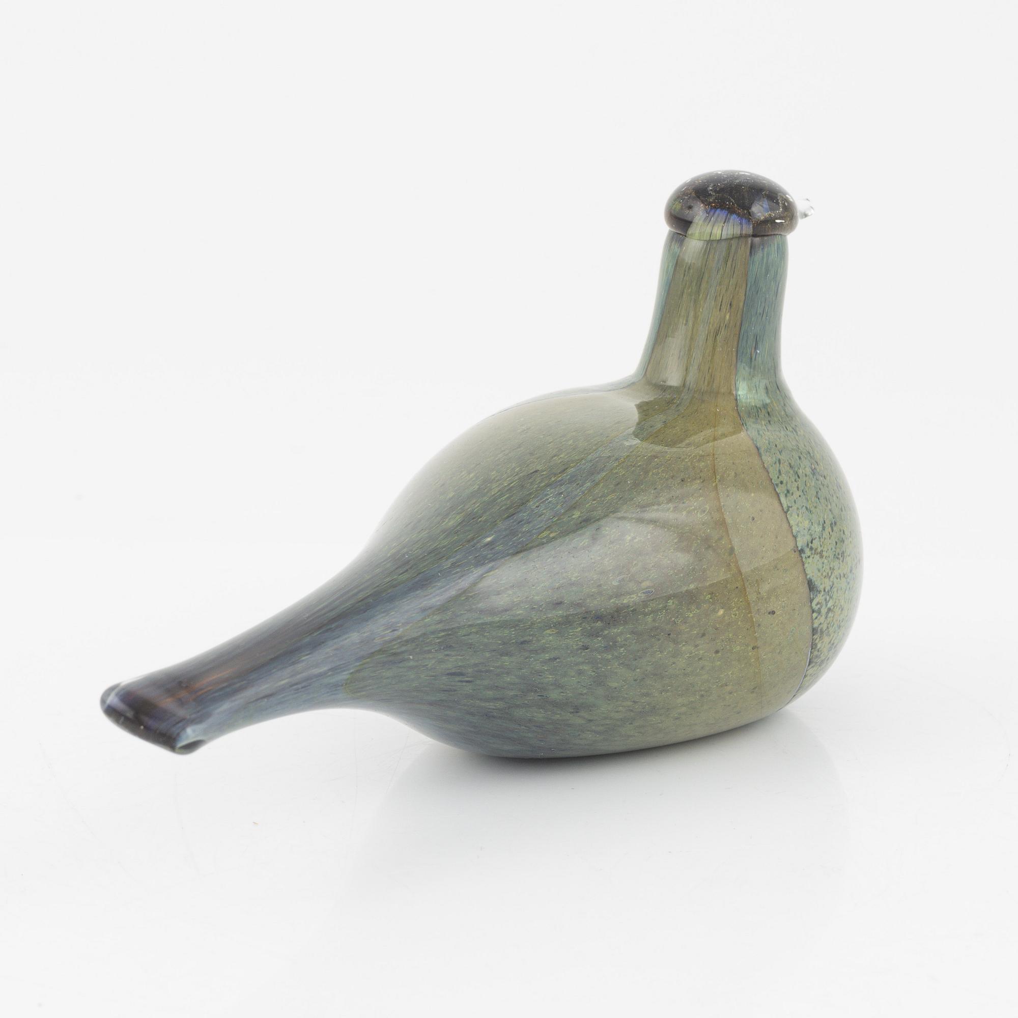 Oiva Toikka, a glass bird, Nuutajärvi Notsjö, Finland.