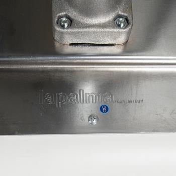 Shin & Tomoko Azumi bar stools, a pair "Lem" for LaPalma, Italy, late 20th century.