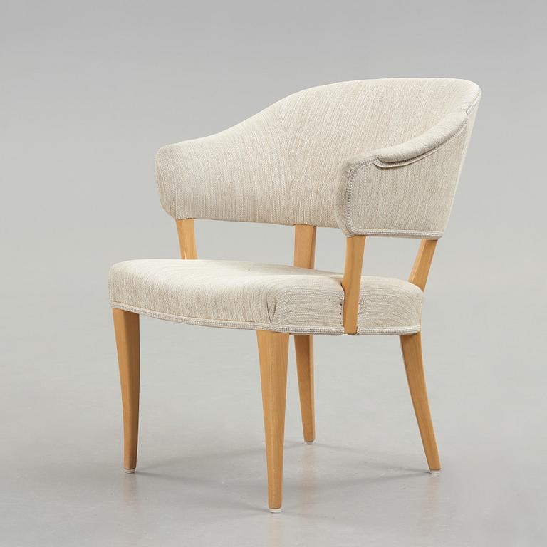 A "Lata Greven" armchair by Carl Malmsten, AB OH Sjögren, Tranås.