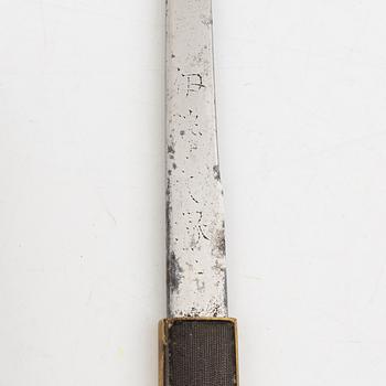 Tanto, Japan, Bizen, 1500-tal, mei, i shirasaya med senare koshirae.