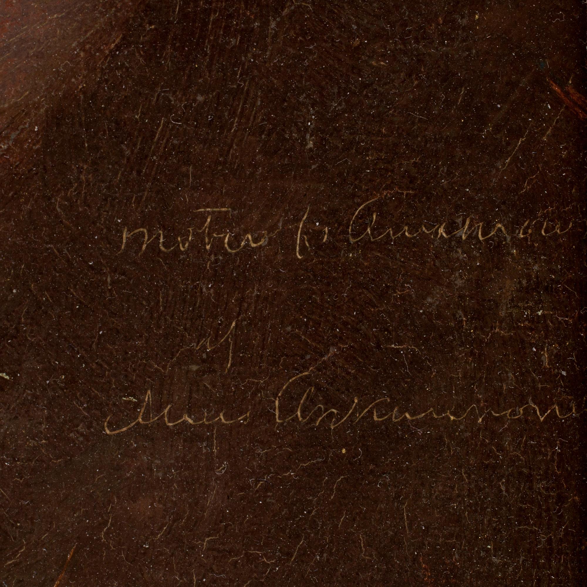 ALEXIS ANKARCRONA, olja på duk, signerad.