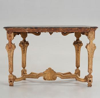 An Italian 18th century Régence console table.