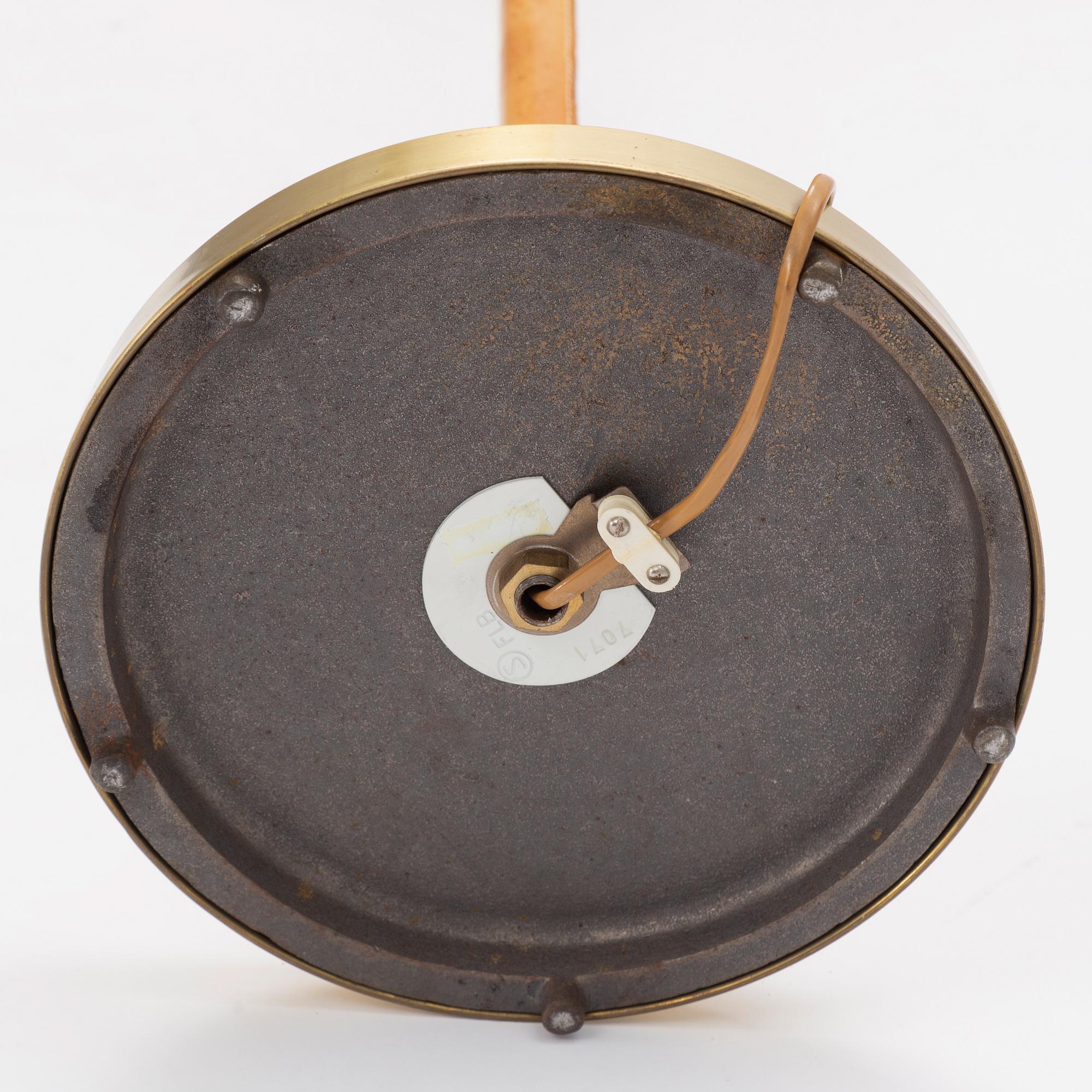 Golvlampa, modell 7071, Falkenbergs belysning, 1900-talets andra hälft.