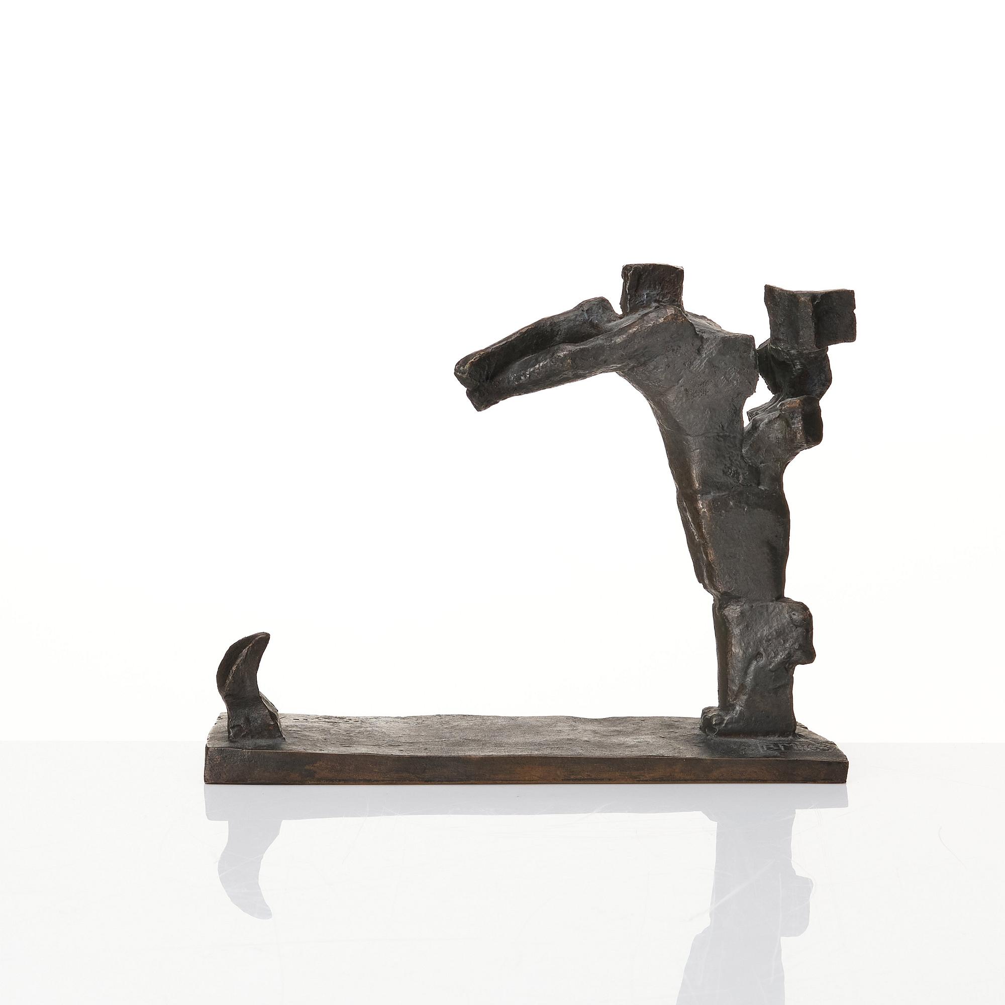 Bror Marklund, "Gestalt i storm" (Figure in a storm).
