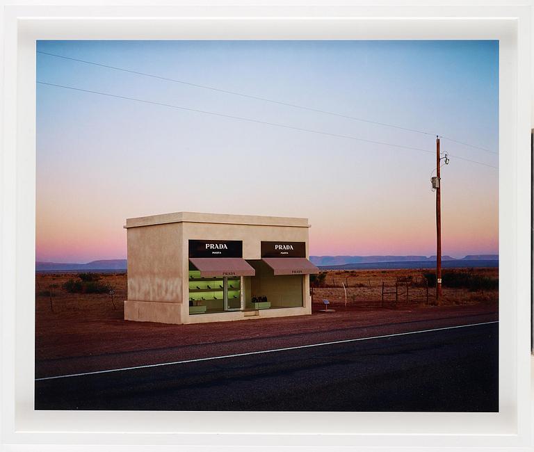 Rob Hann, "Highway 90, Texas (Prada Marfa)", 2013.
