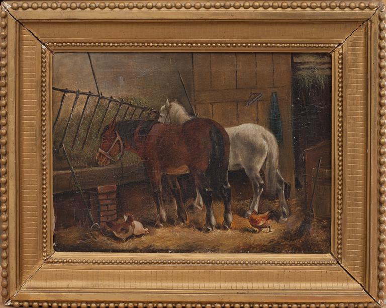 CAESAR BIMMERMANN, olja på dubblerad duk, monogramsignerad och daterad 1876.