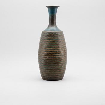 Stig Lindberg, a stoneware vase, Gustavsberg Studio 1962.