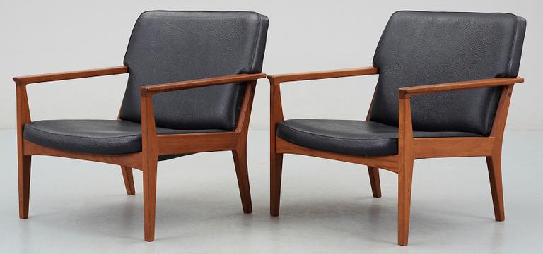 FÅTÖLJER, ett par, Sverige, 1950/60-tal.