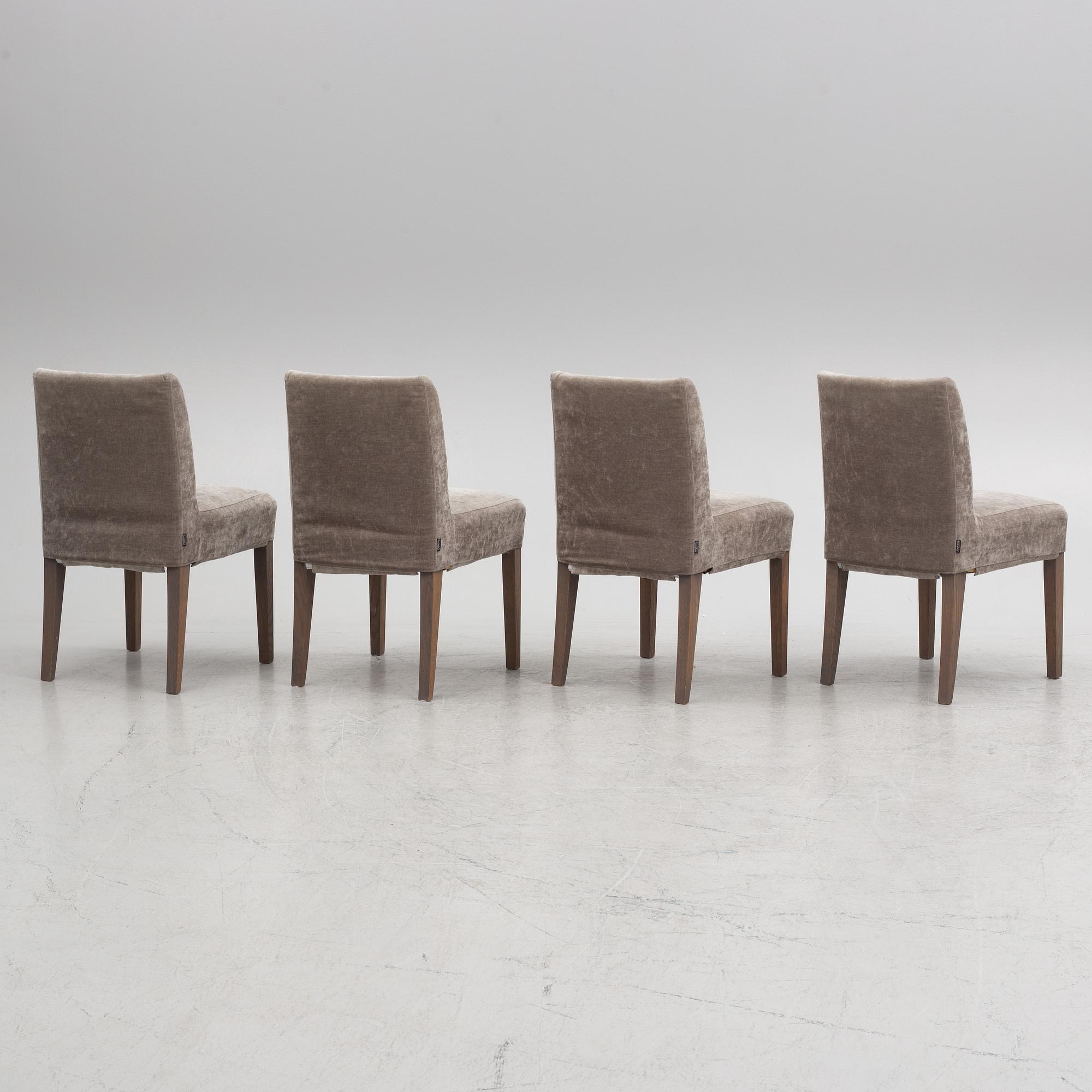 A sofa and four dining chairs, Ygg & Lyng, Norway.