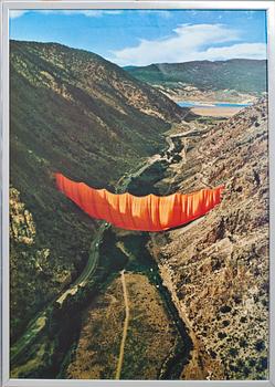 Christo & Jeanne-Claude · CHRISTO, färgoffset, sign och numr 88/120.