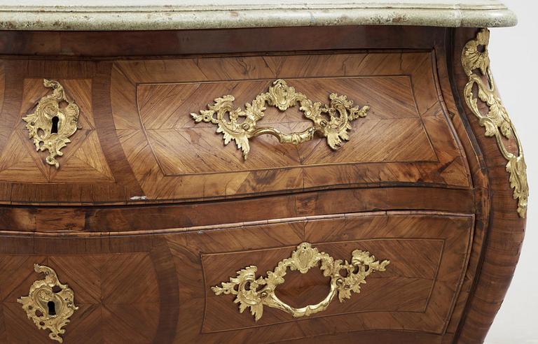 A Swedish Rococo 18th century commode.