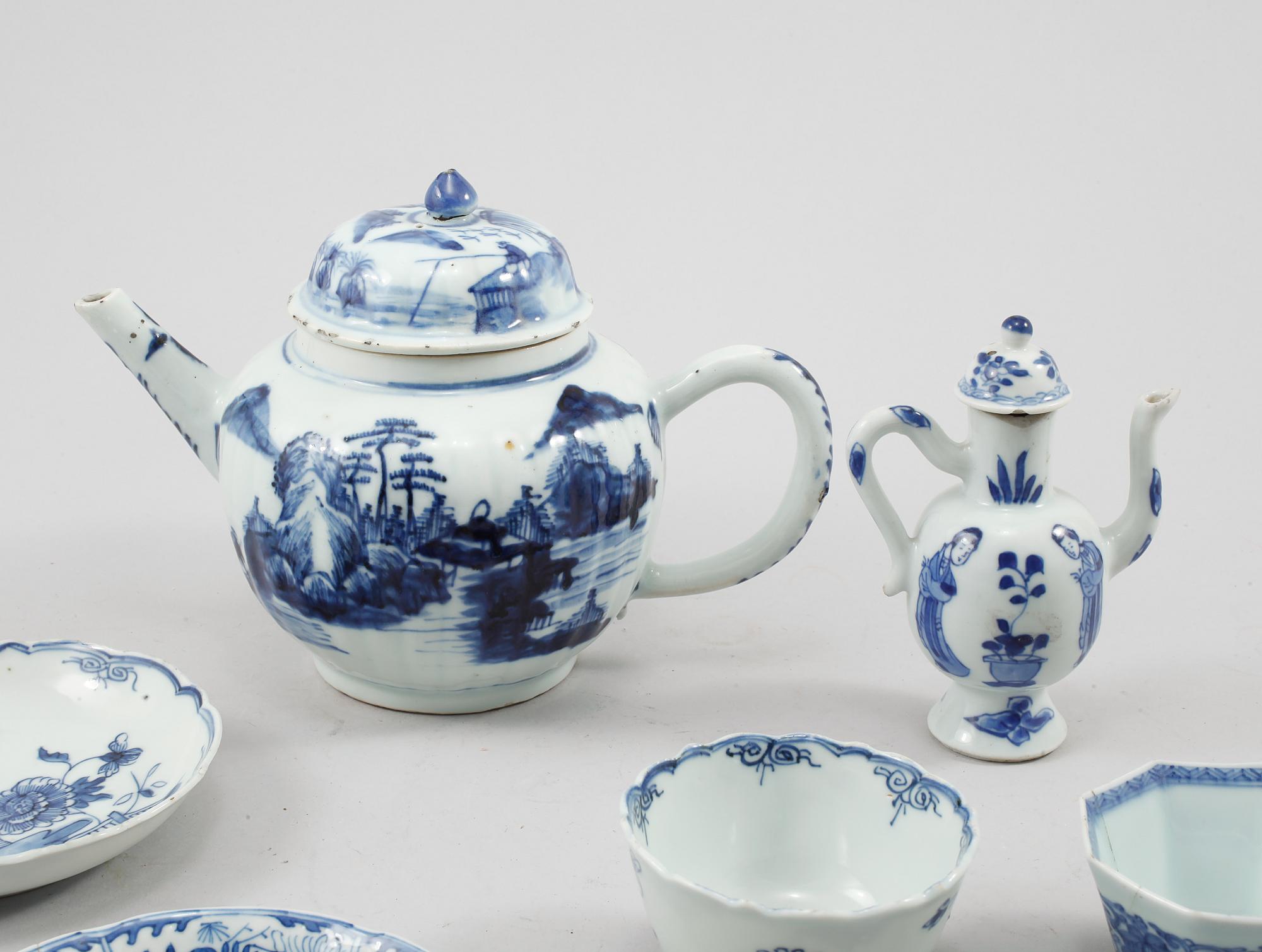 PARTI PORSLIN, Kina, 1700, 1800 och 1900-tal.