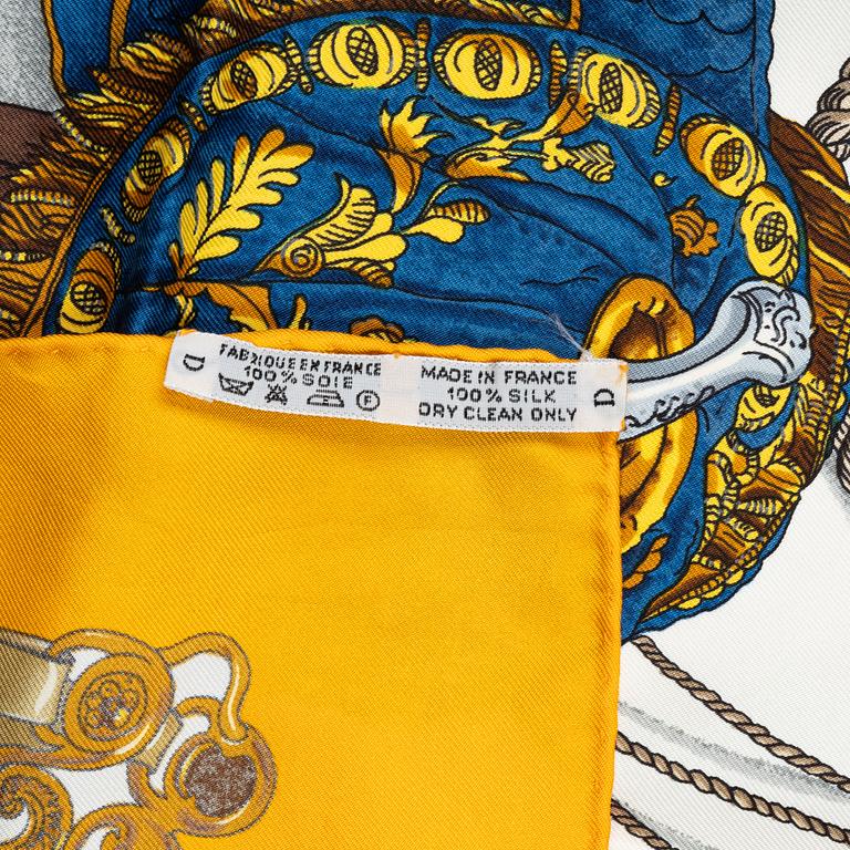 Hermès, scarf, "Musée".