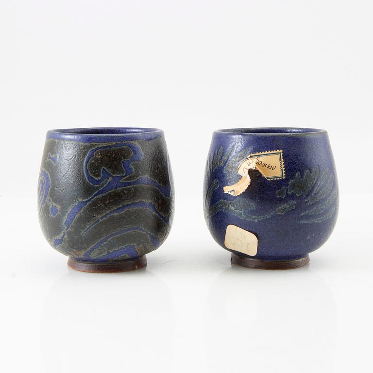 Gunnar Nylund, skålar 2 st. Nylund & Krebs, 1929-30 Köpenhamn Danmark.