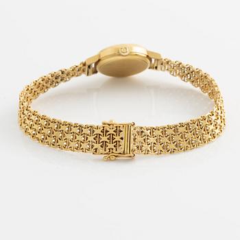 Omega, wristwatch, "Diamond Dial", 18K gold, 19 mm.