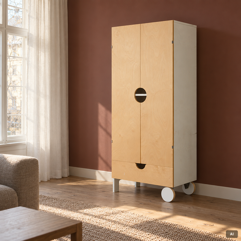 Thomas Sandell, Cabinet, from the PS collection, IKEA, 1990s.
