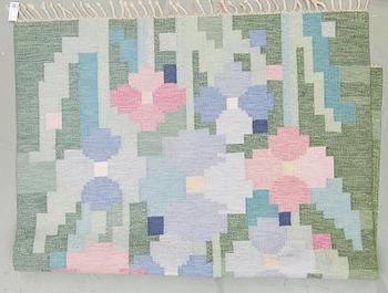 MATTA, rölakan, signerad IS (Ingegerd Silow), ca 231 x 168 cm.