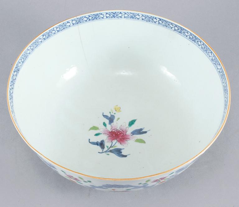 SKÅL, porslin, Kina, 1700-tal.