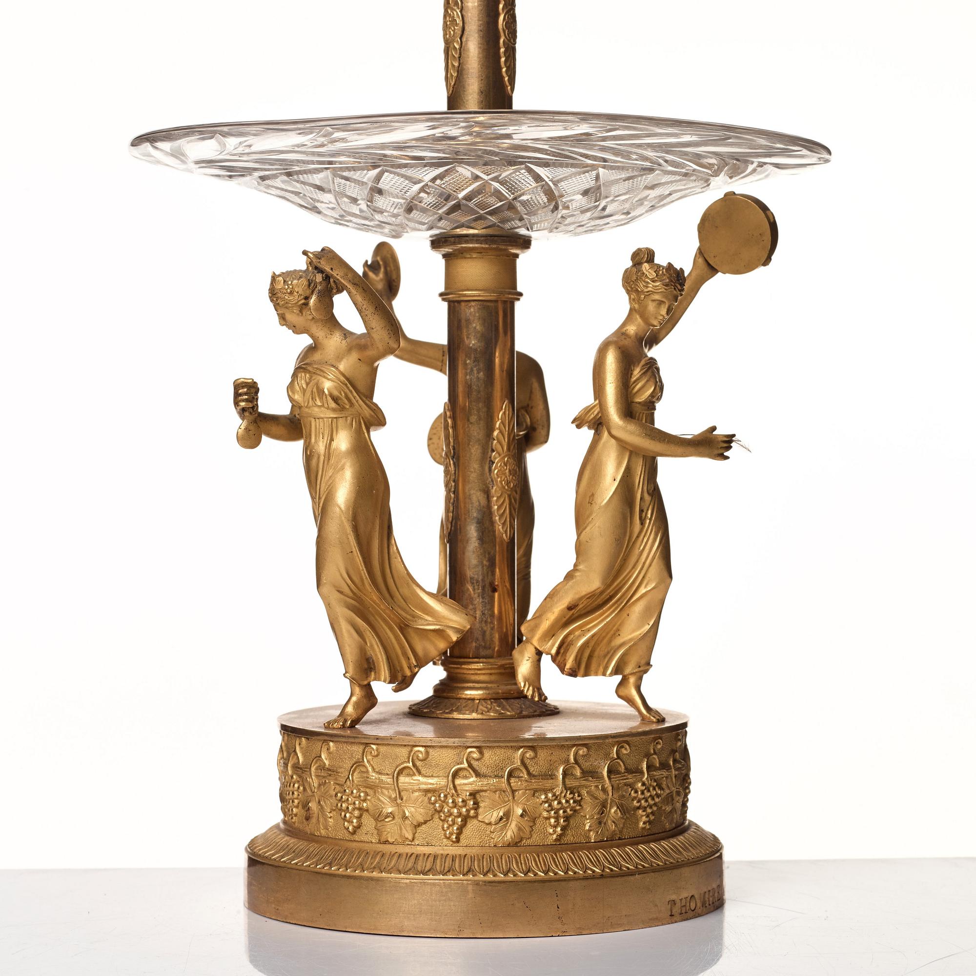 BORDSUPPSATSER, ett par, av Pierre Philippe Thomire (1751–1843) Paris, Empire.